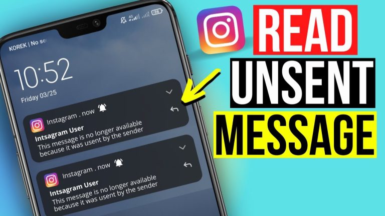 Read more about the article How to See Unsent Messages on Instagram (Different Ways)