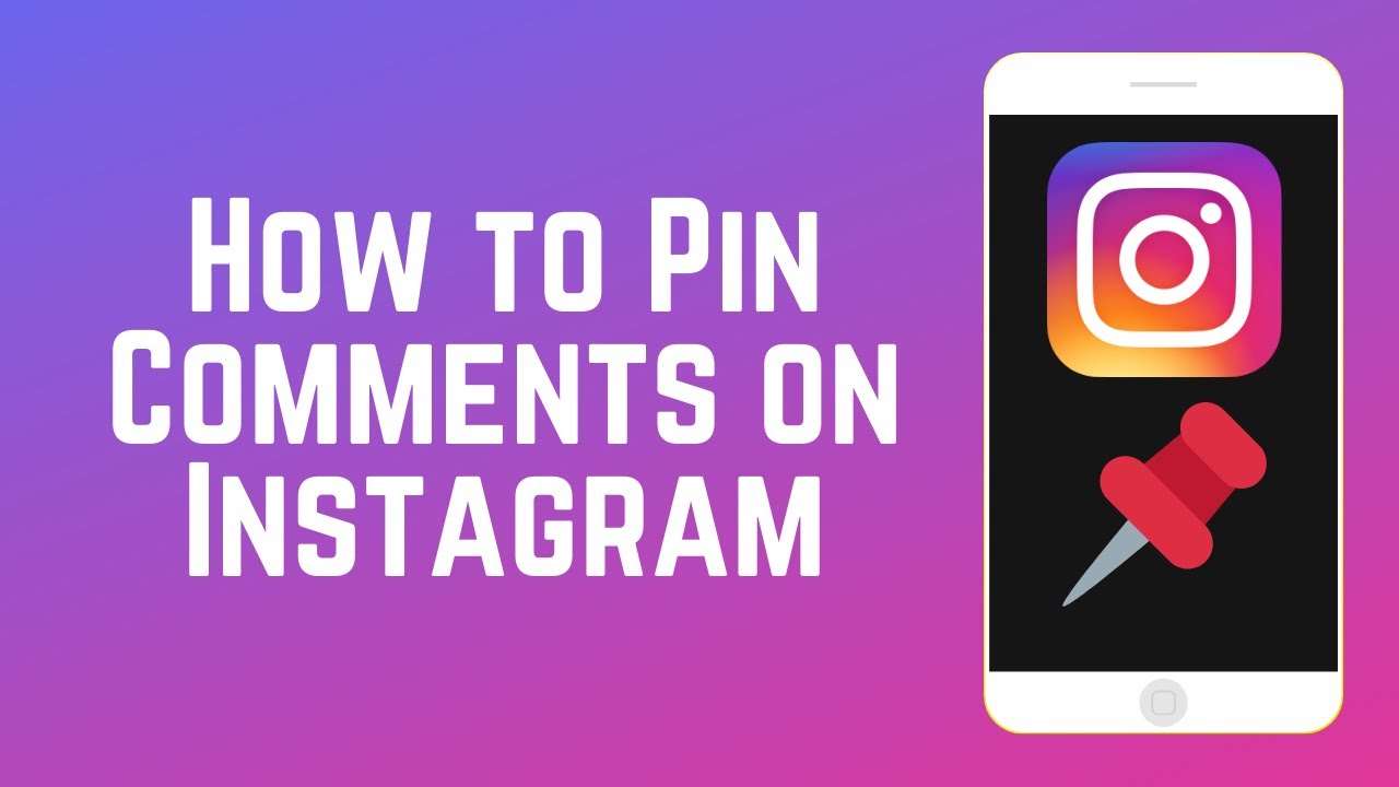 how to pin a comment on Instagram
