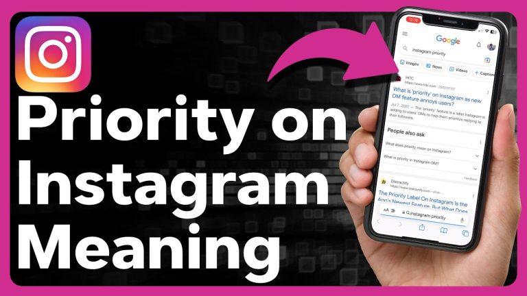Read more about the article What Does Priority Mean on Instagram DMs? Latest Feature