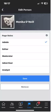 How To Remove Admin from Facebook Page on Android?