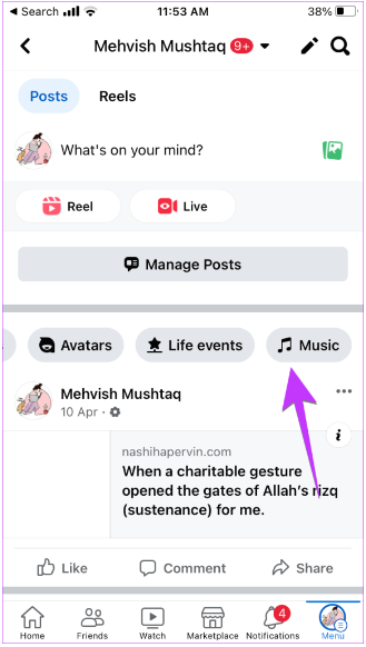 How To Add Music To Facebook Profile?